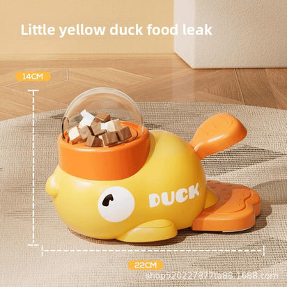 ClawFinds™ Cute Duck Treat Dispenser Toy for Pets
