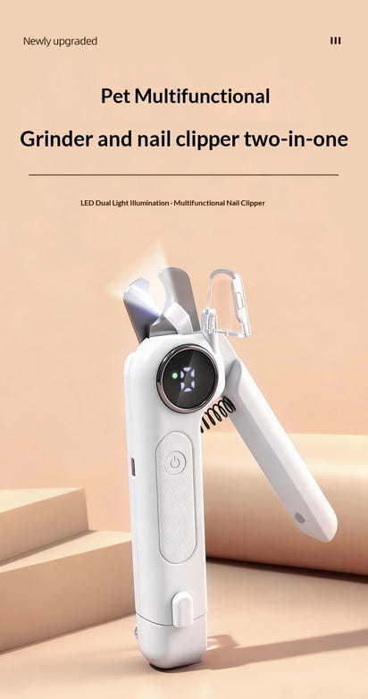 ClawFinds™ Gentle Pet Nail Clipper & Grinder