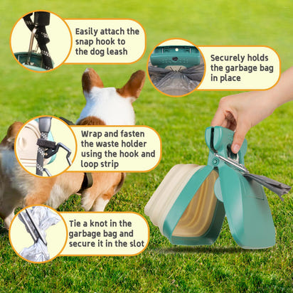 ClawFinds™ Pet Waste Scooper for Happy Pet Parents