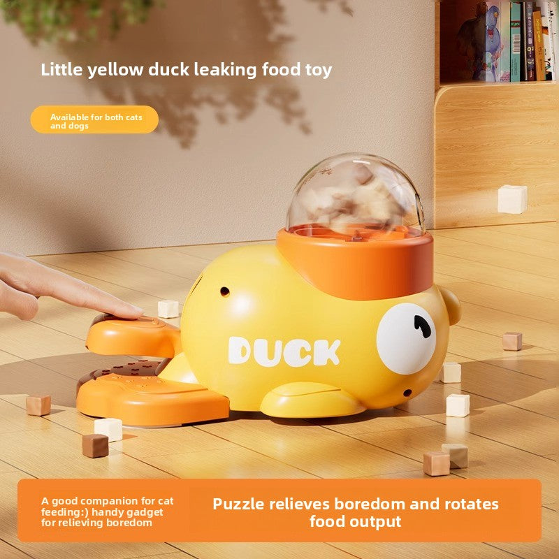 ClawFinds™ Cute Duck Treat Dispenser Toy for Pets